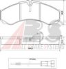 IVECO 1906401 Brake Pad Set, disc brake